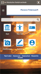 Mobile Screenshot of nordseepension-peterswarft.de