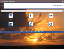 Tablet Screenshot of nordseepension-peterswarft.de